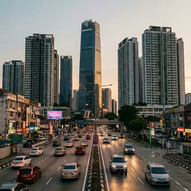 Bengkel kereta bergerak di Petaling Jaya
