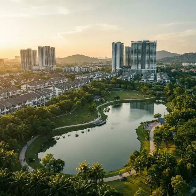 Bengkel kereta bergerak di Puchong