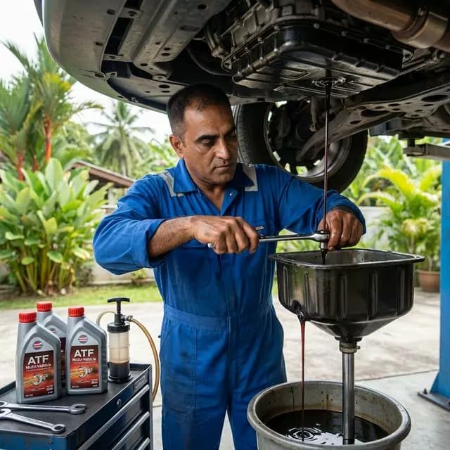 Servis Gearbox Kereta